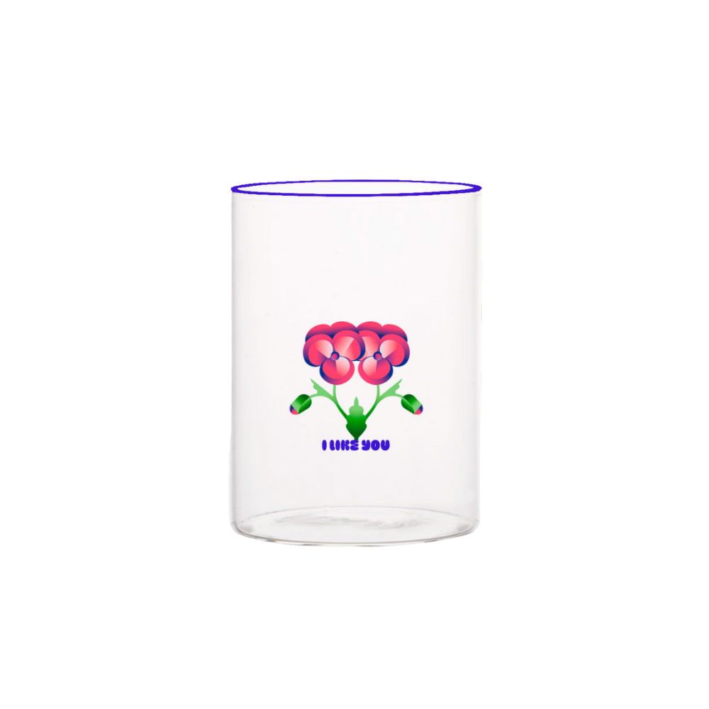 The Gift Label - Drinkglas - I Like You