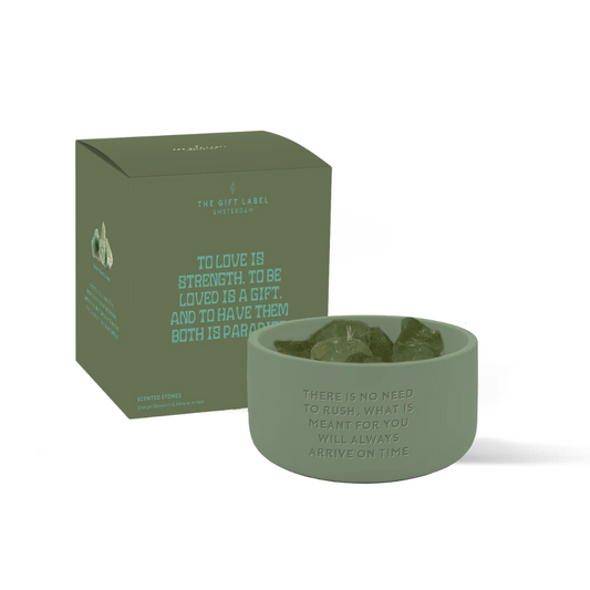 The Gift Label - Stone Diffuser - To love is strength