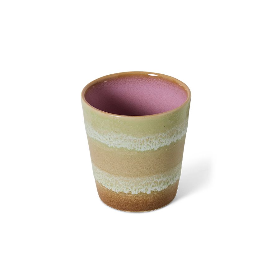 PRE ORDER - HKLIVING - 70s koffiemok - Umber