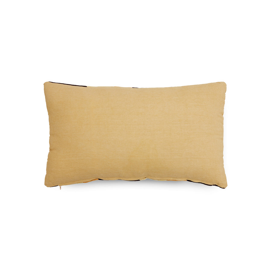 HKLIVING - Striped Velvet Sierkussen - Sunkissed