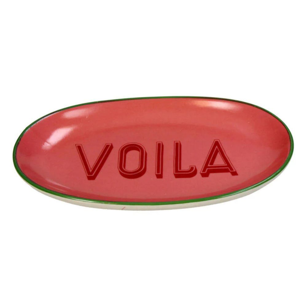 Ovaal bordje - Voila