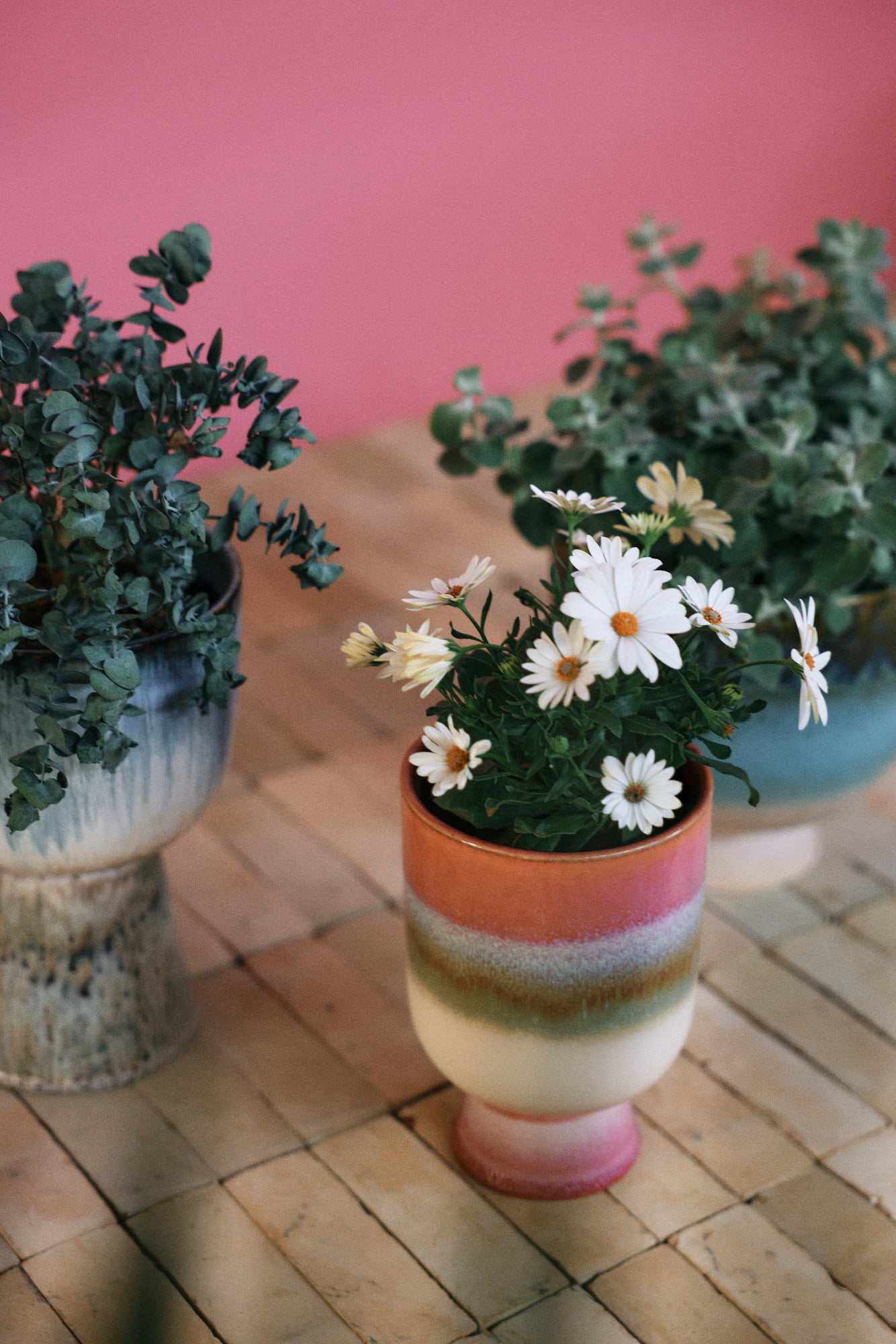 HKLIVING - Retro Flower Pot - Rosefield