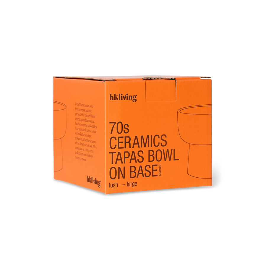 HKLIVING - 70s Tapas bowl on base - Lush