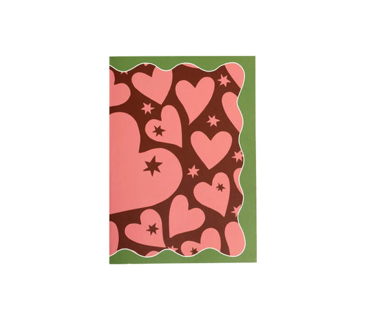 All The Luck In The World - Notitieboekje Hartjes