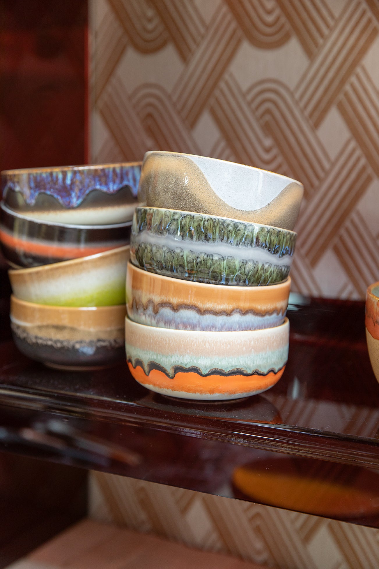 HKLIVING - 70s dessert bowl - Fern