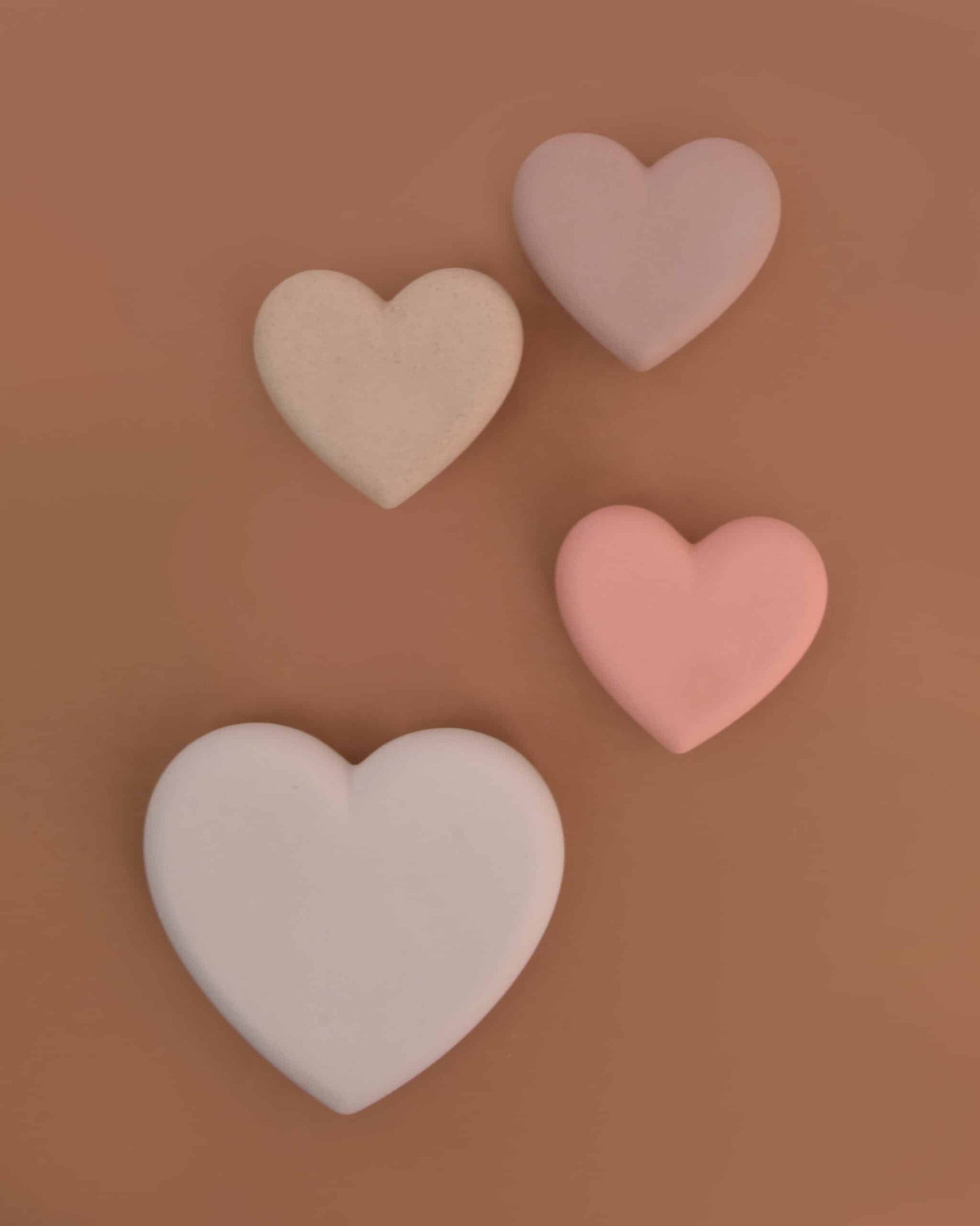 Studio Harm & Elke - Little Heart - Coral Red