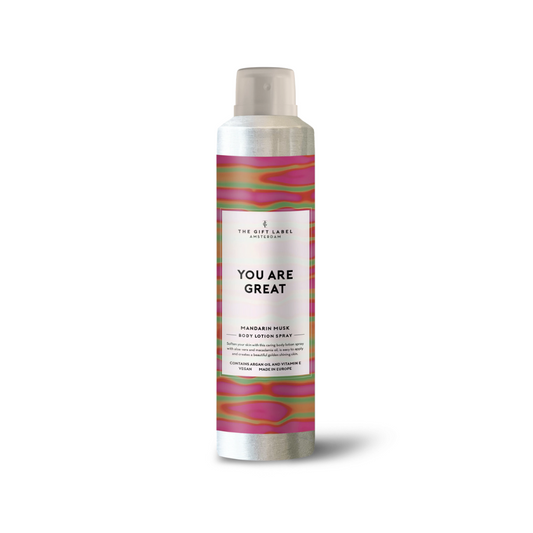 The Gift Label - Body Lotion Spray - You Are Great