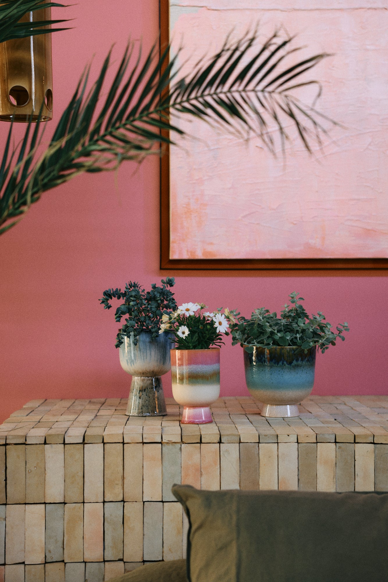 HKLIVING - Retro Flower Pot - Rosefield