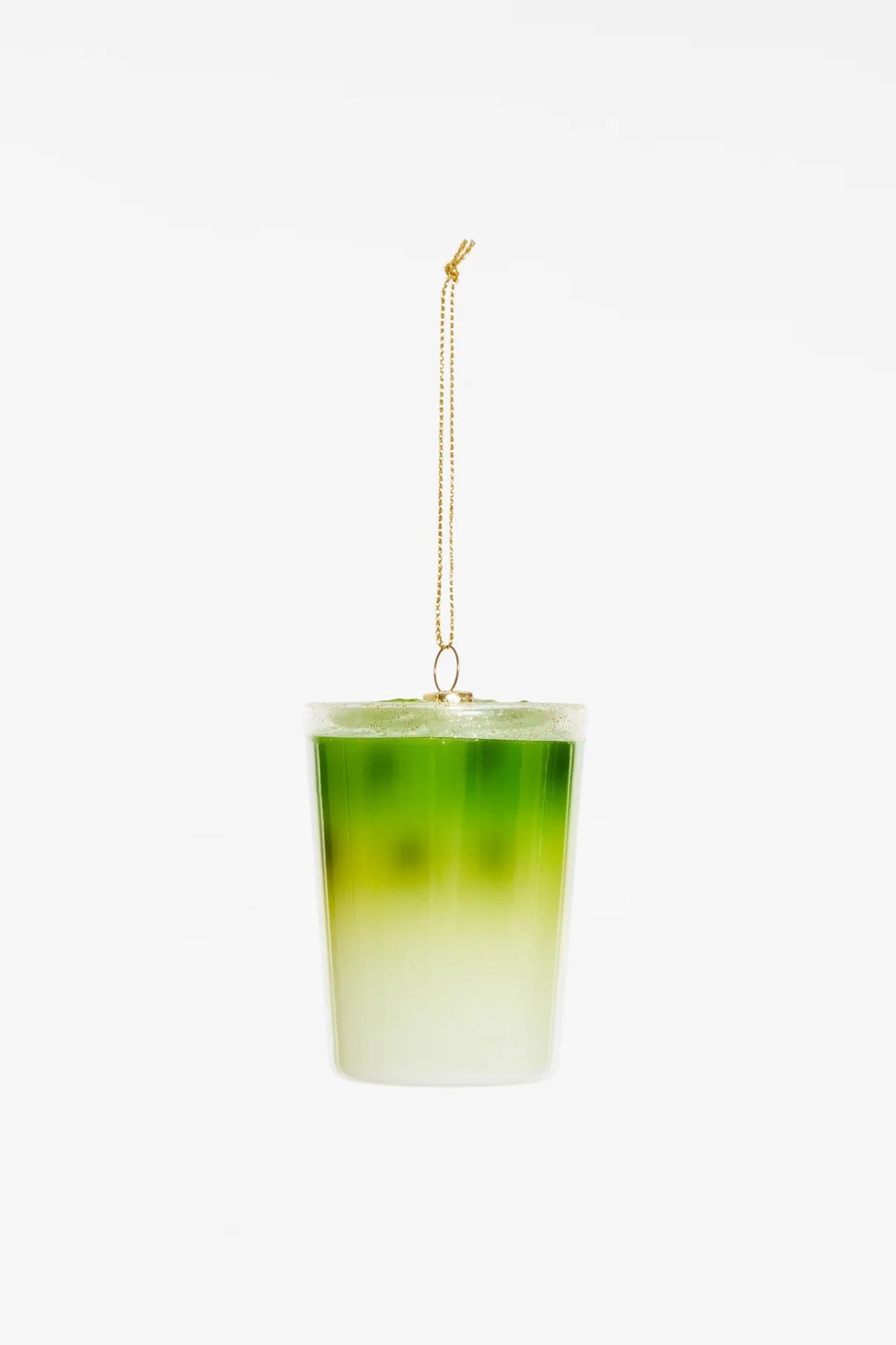 Yup in de boom - Iced Matcha Latte Kerstornament