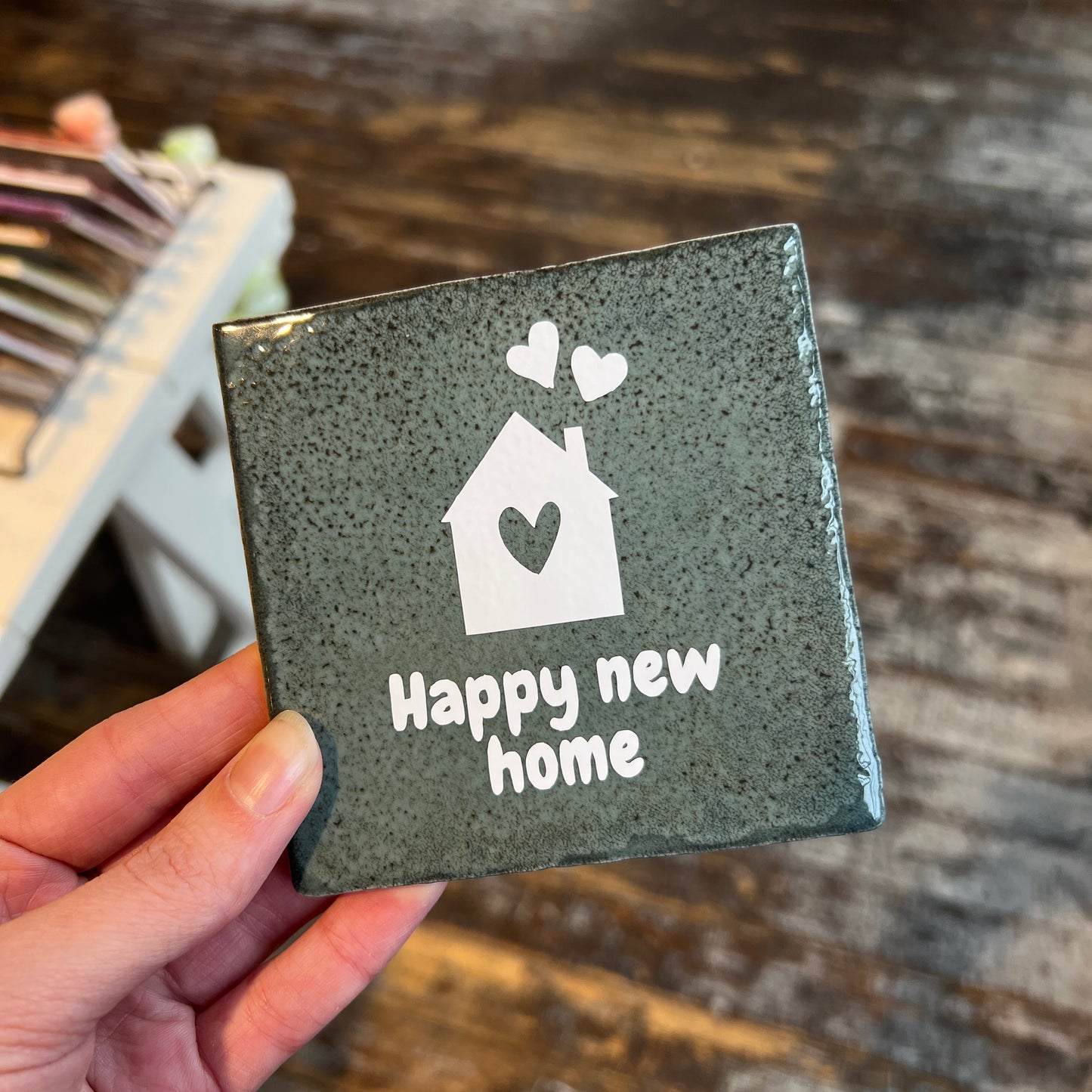 Tegeltje - Happy new home