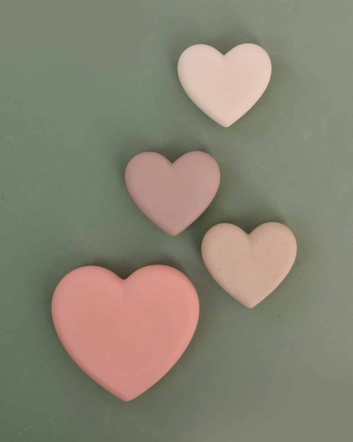 Studio Harm & Elke - Big Heart - Coral Red