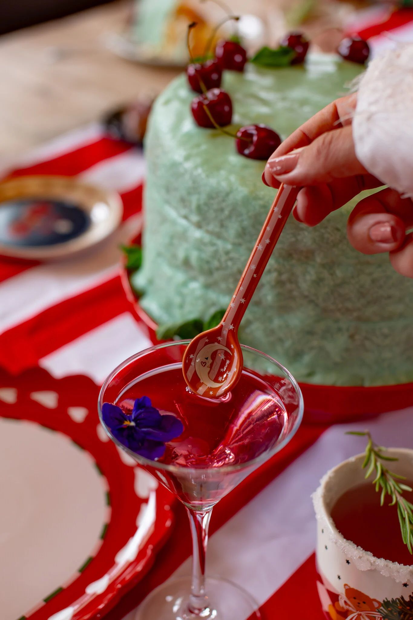 All The Luck In The World - Lepel Stripes With Moon