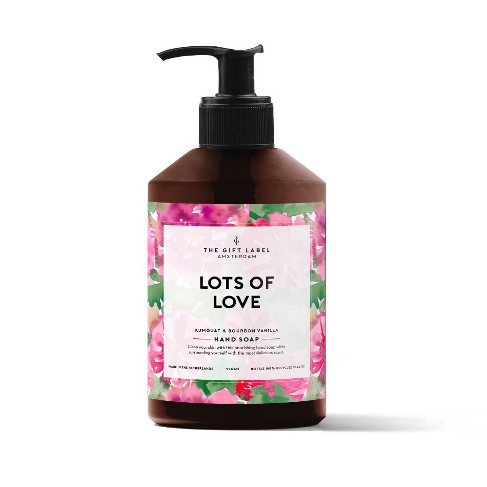 The Gift Label - Handzeep - Lots of love