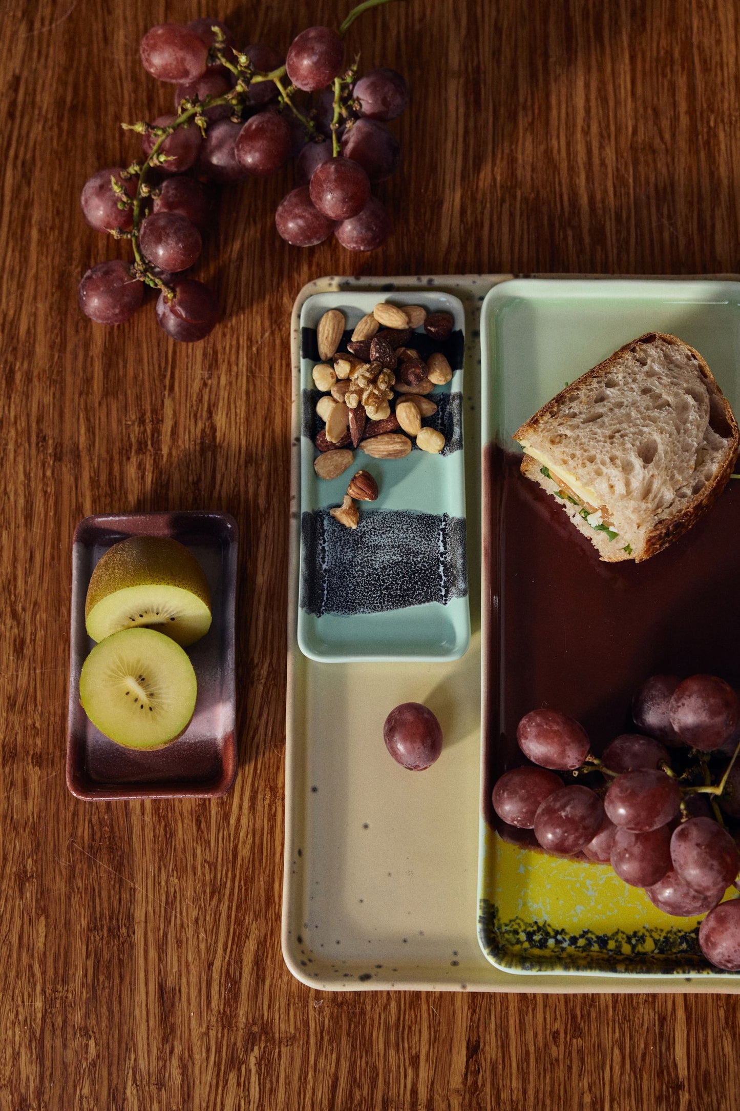 HKLIVING - 70s ceramics: cake tray - Cherry