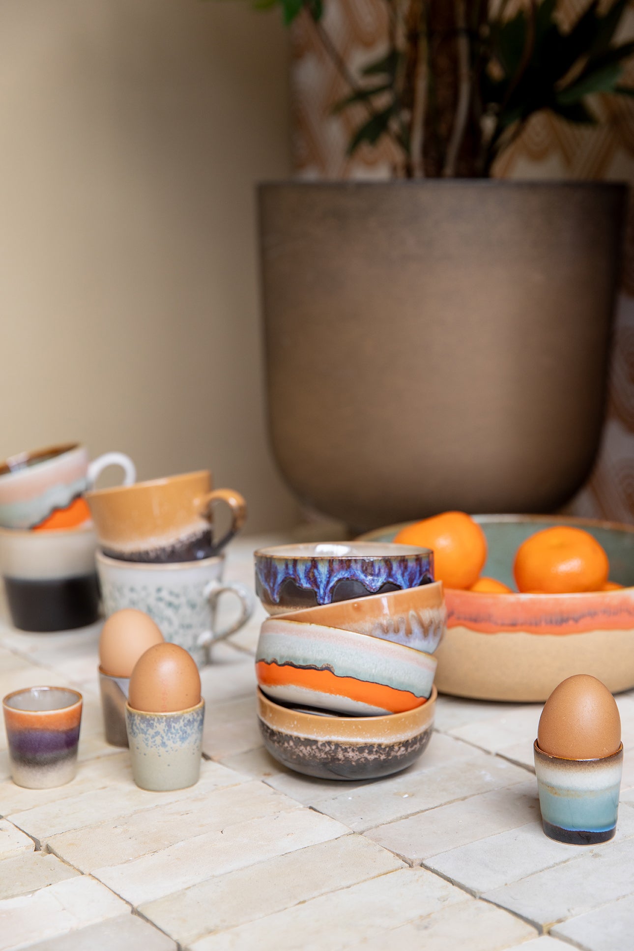 HKLIVING - 70s Tapas bowl - Burst