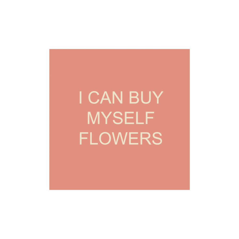 Forex Tegeltje - Buy Flowers 10cm