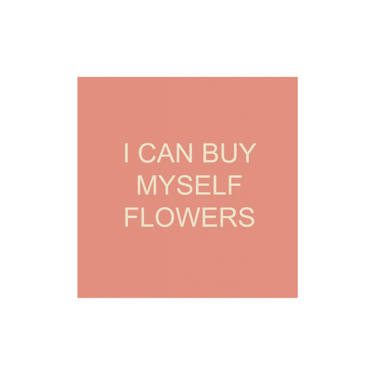 Forex Tegeltje - Buy Flowers 10cm