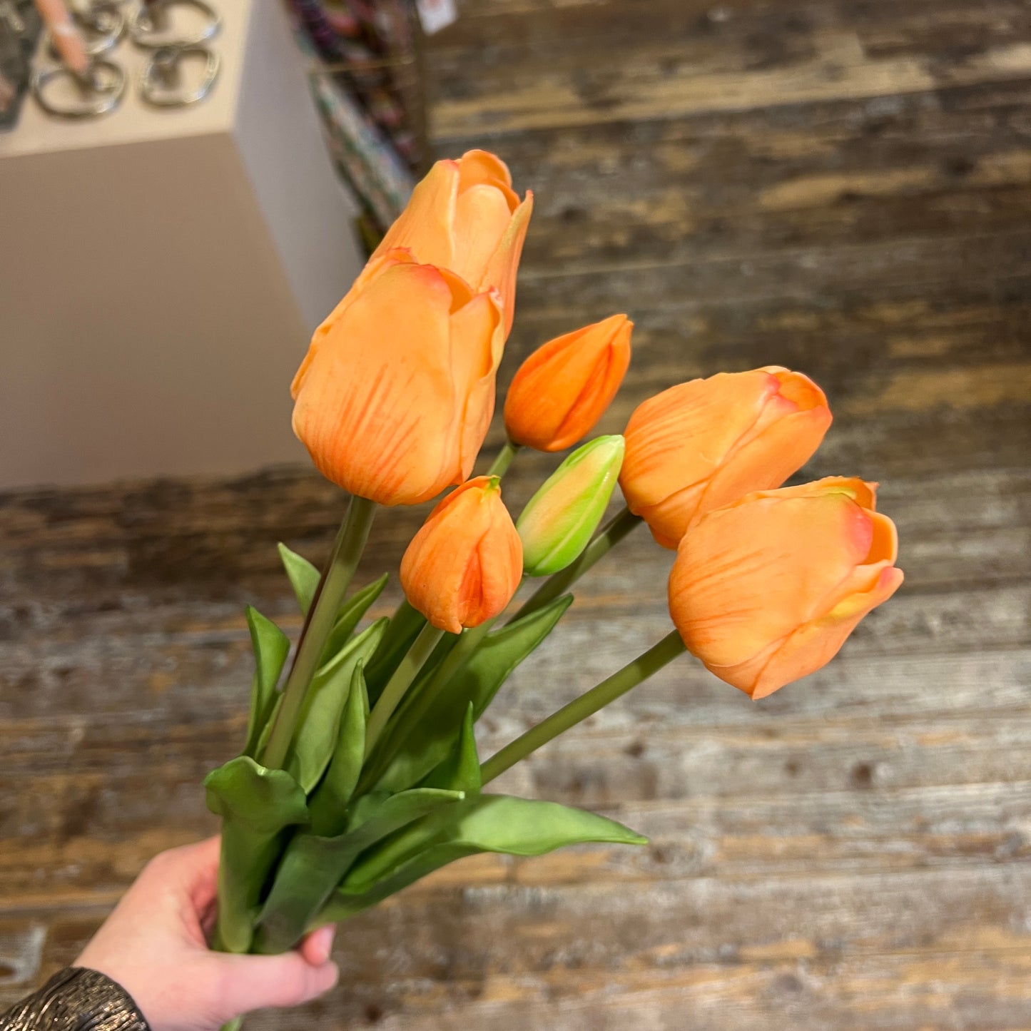 Bosje Tulpen Lang - Zalm