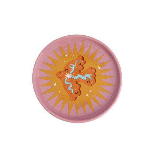 All The Luck In The World - Klein Bordje Vogel en Ster