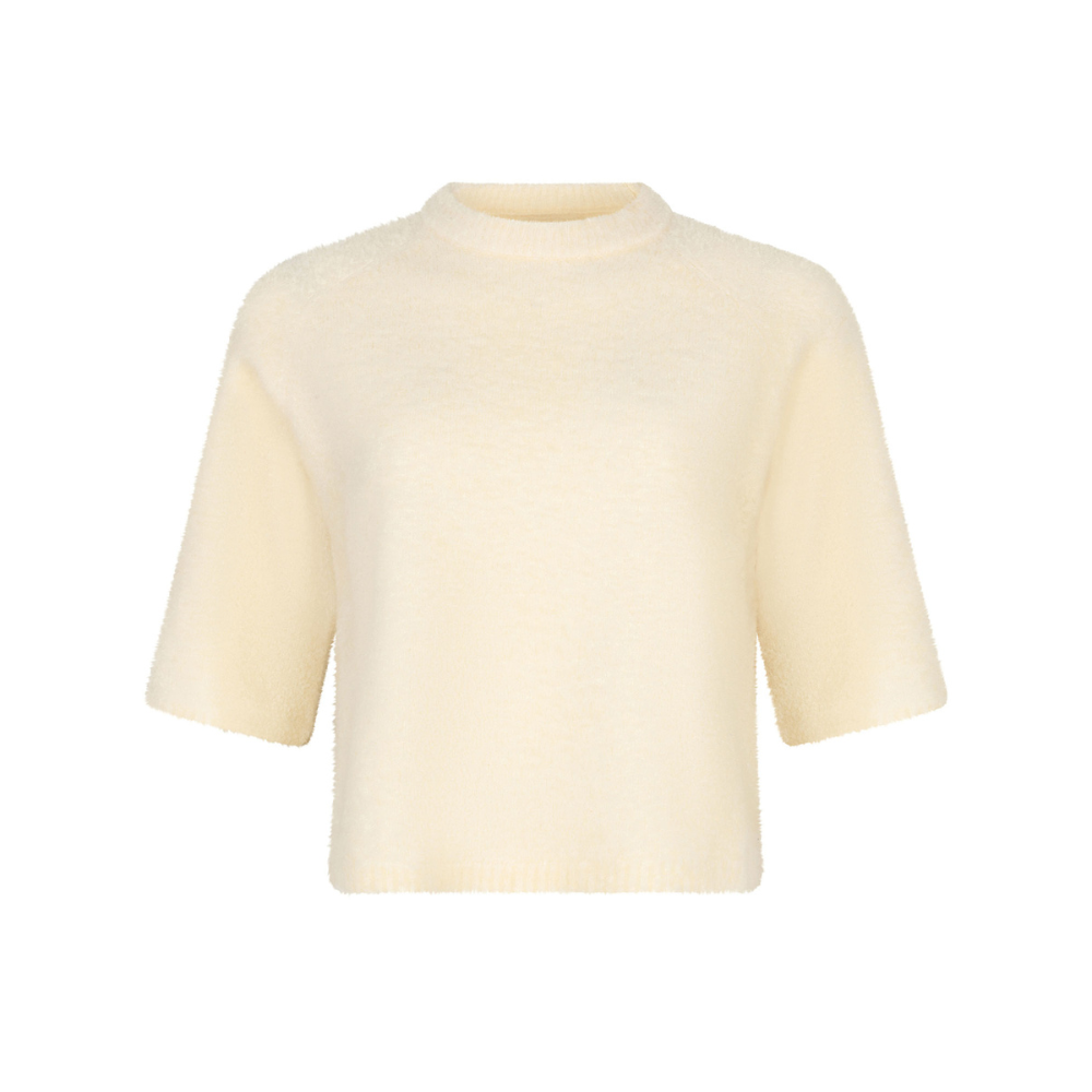 Ydence | Knitted Sweater Bunny | Ecru