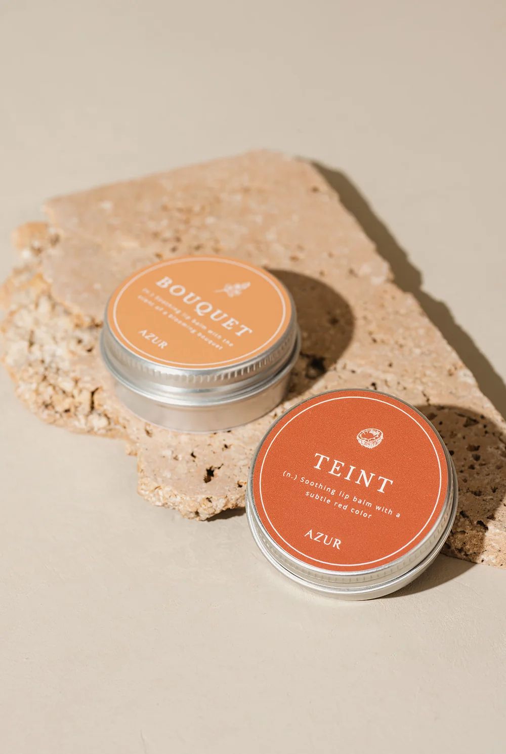 Azur Natural Bodycare - Natuurlijke lippenbalsem - Teint Rood
