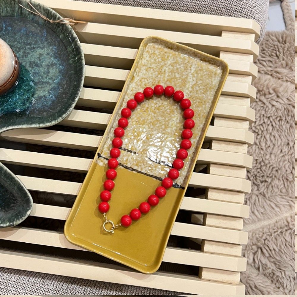 Kralenketting - Rood