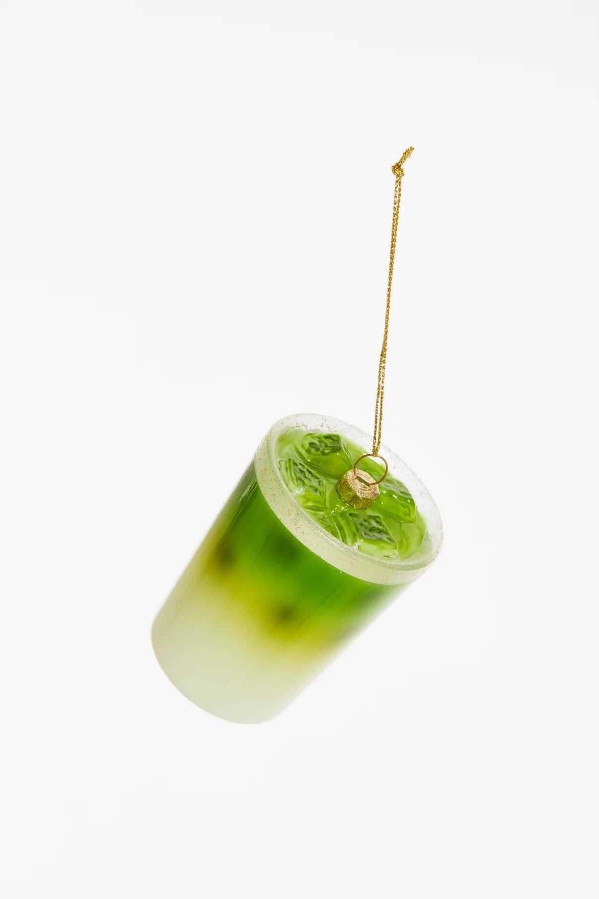 Yup in de boom - Iced Matcha Latte Kerstornament