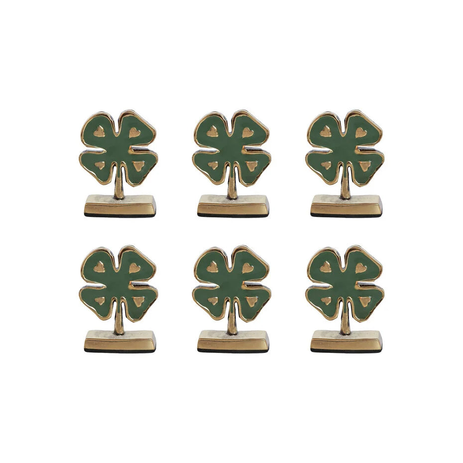 All The Luck In The World - Kaartenhouder - Klavertje Vier
