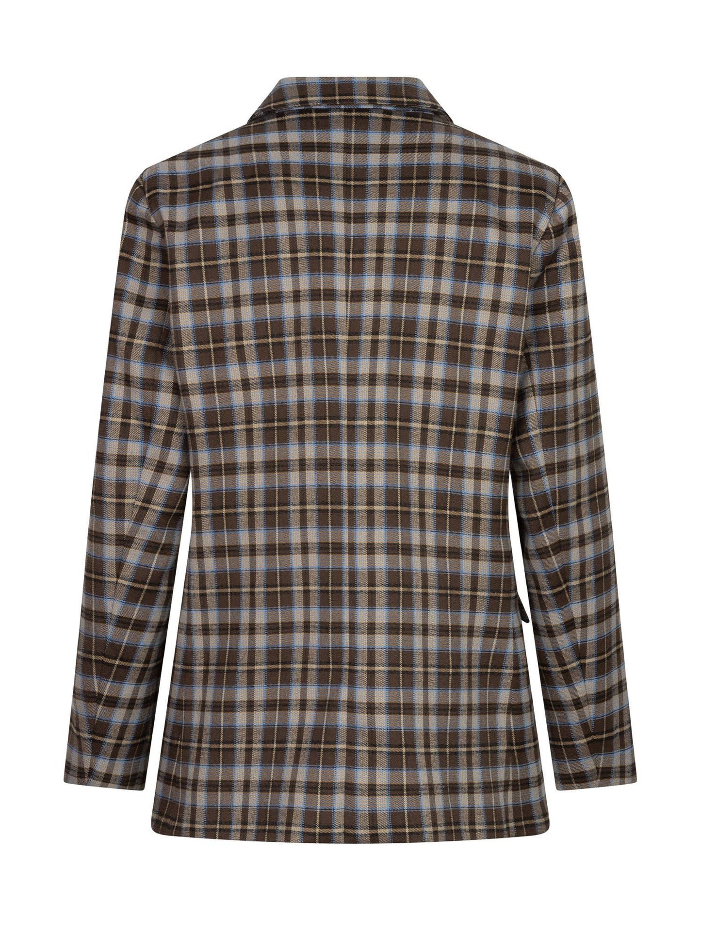 Ydence | Blazer Novalee | Brown/blue check