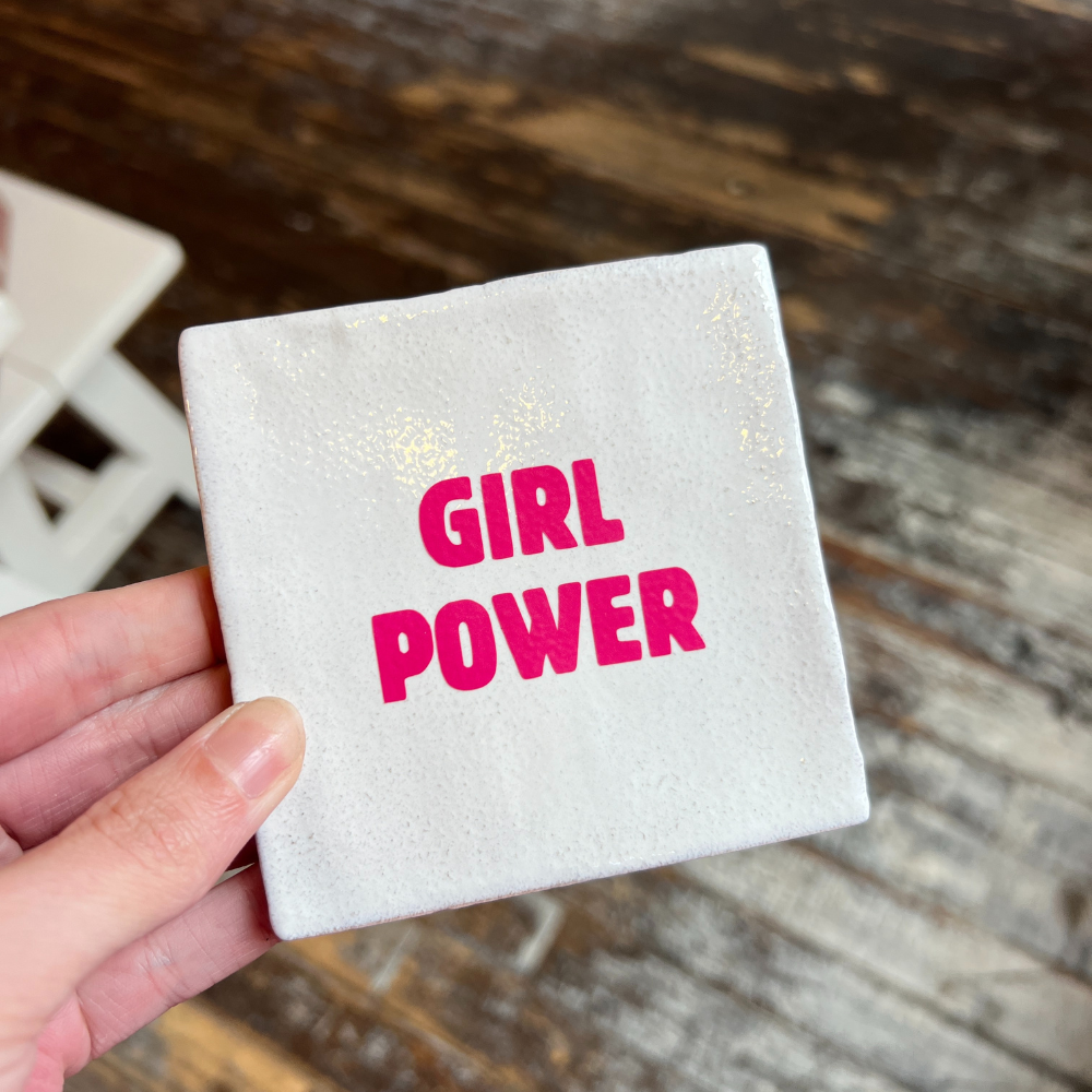 Tegeltje - Girl Power