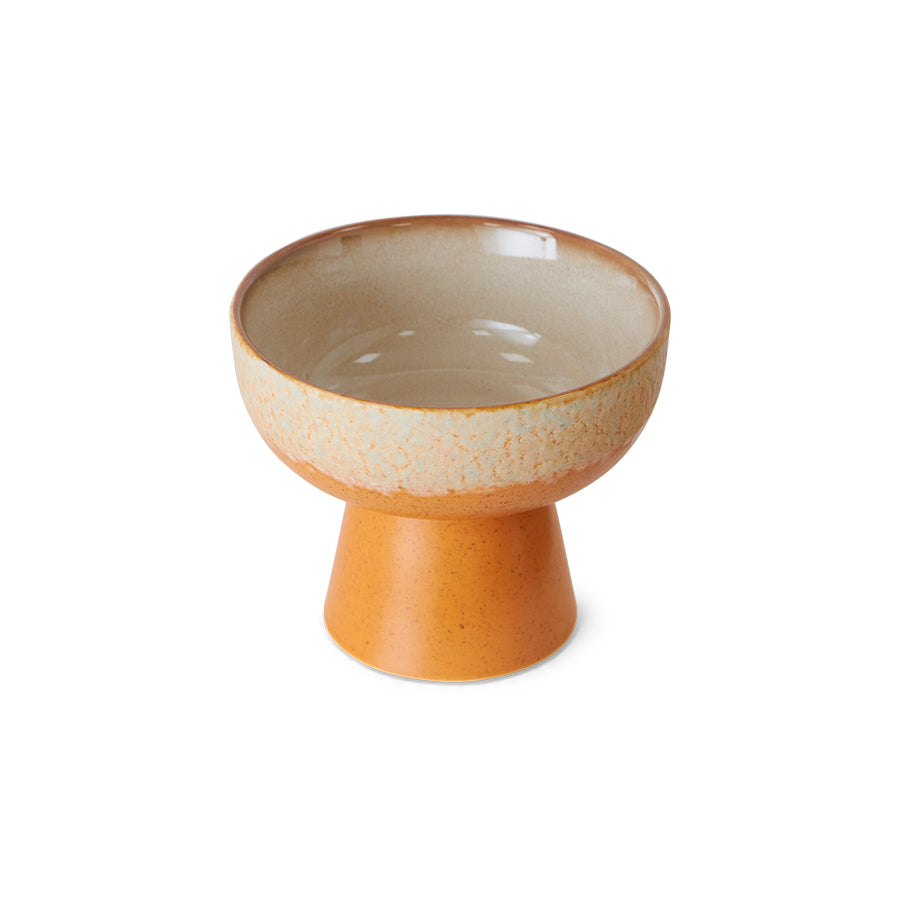 HKLIVING - 70s Tapas bowl on base - Dunes