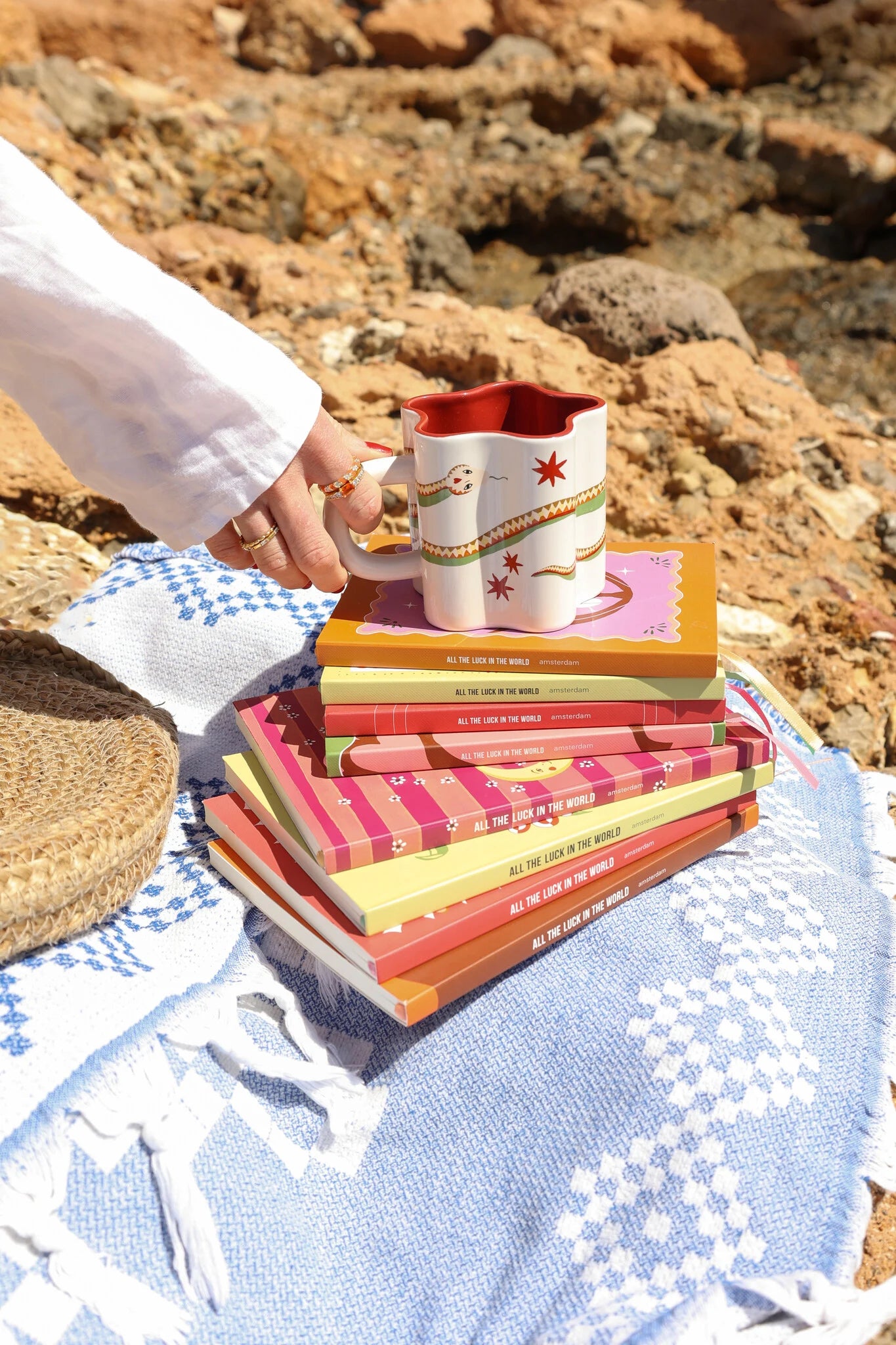 All The Luck In The World - Notitieboekje Hartjes