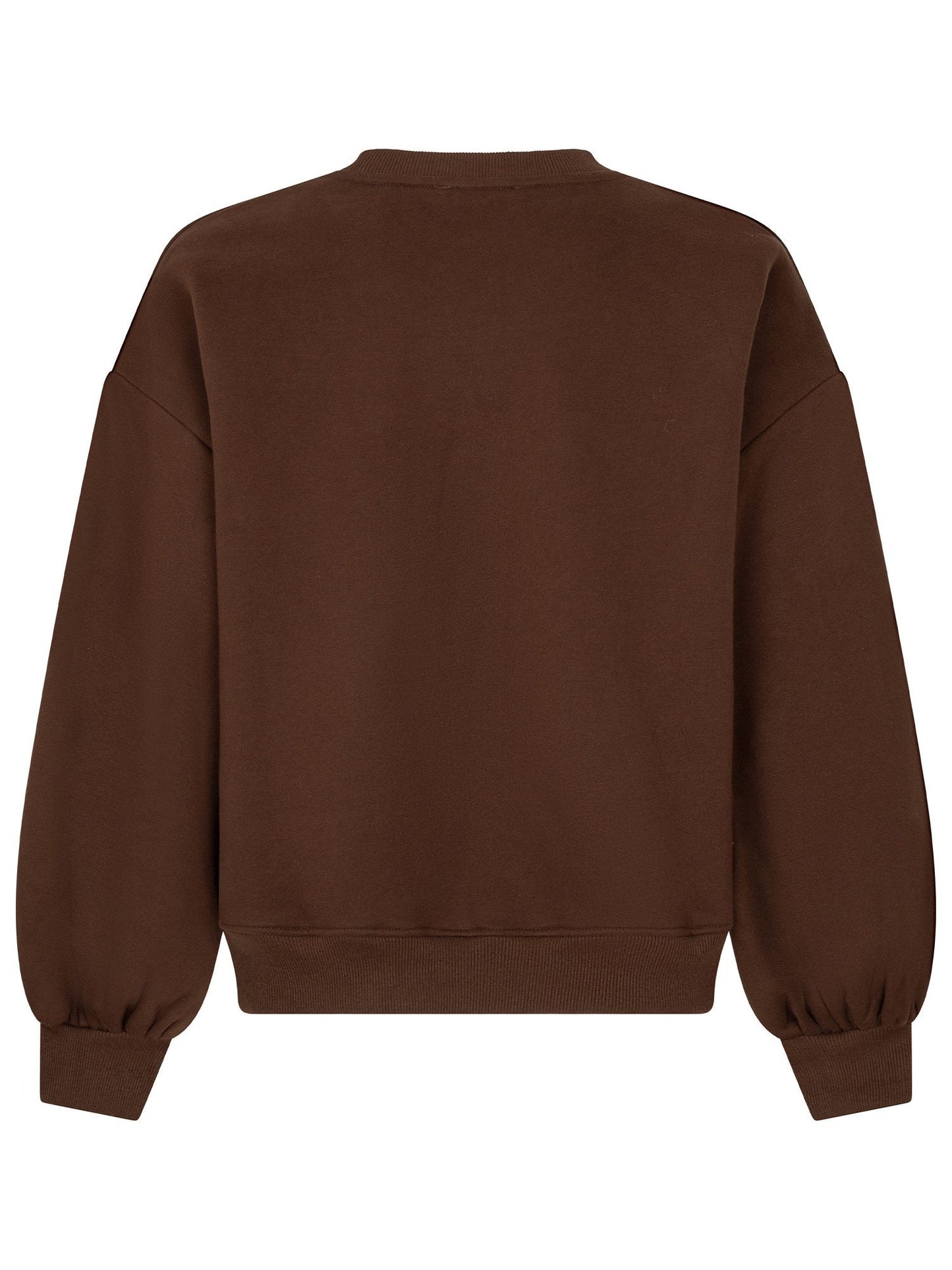 Ydence | Sweater Fabulous and fluffy | Brown