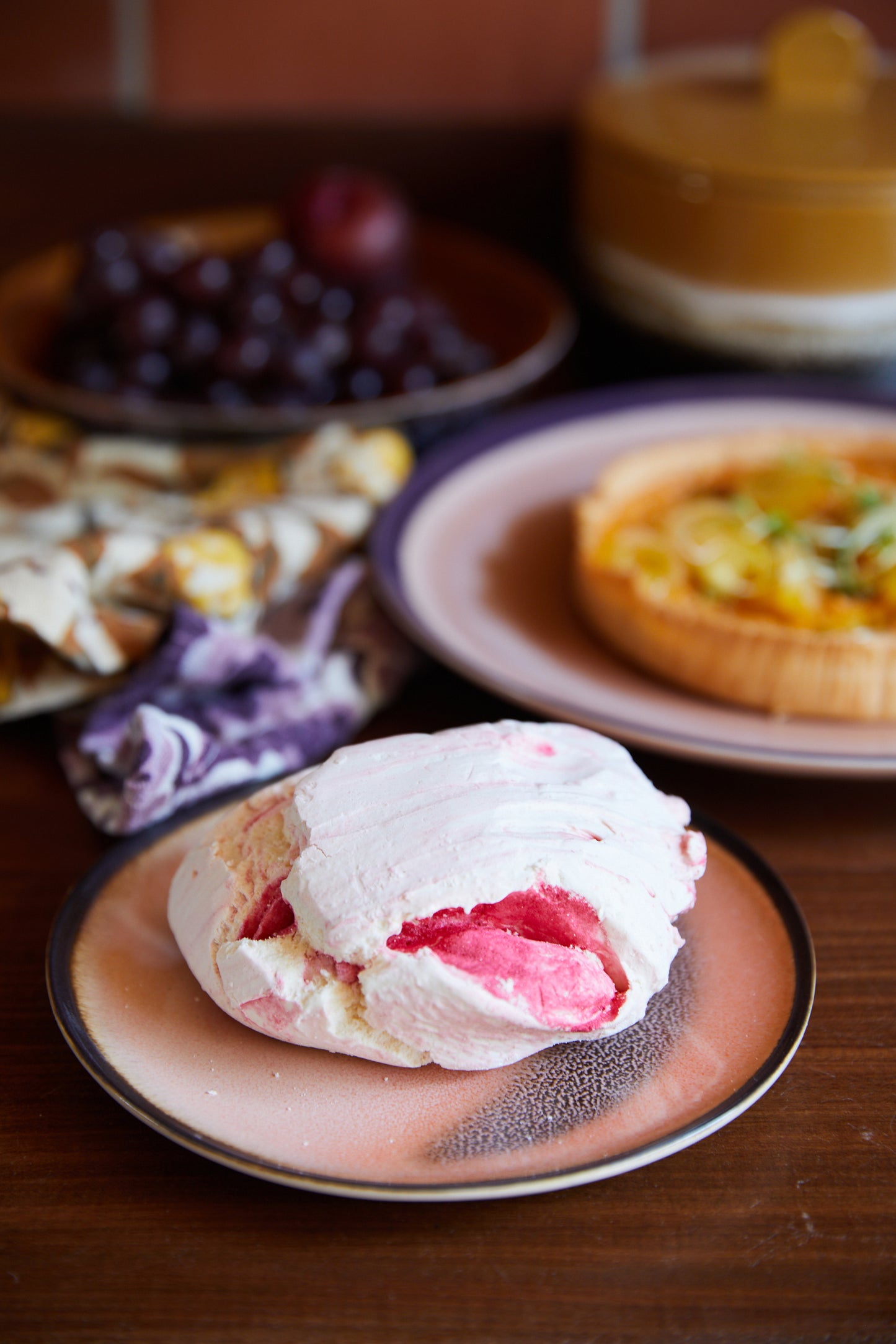 HKLIVING - 70s dessert plate - Horizon