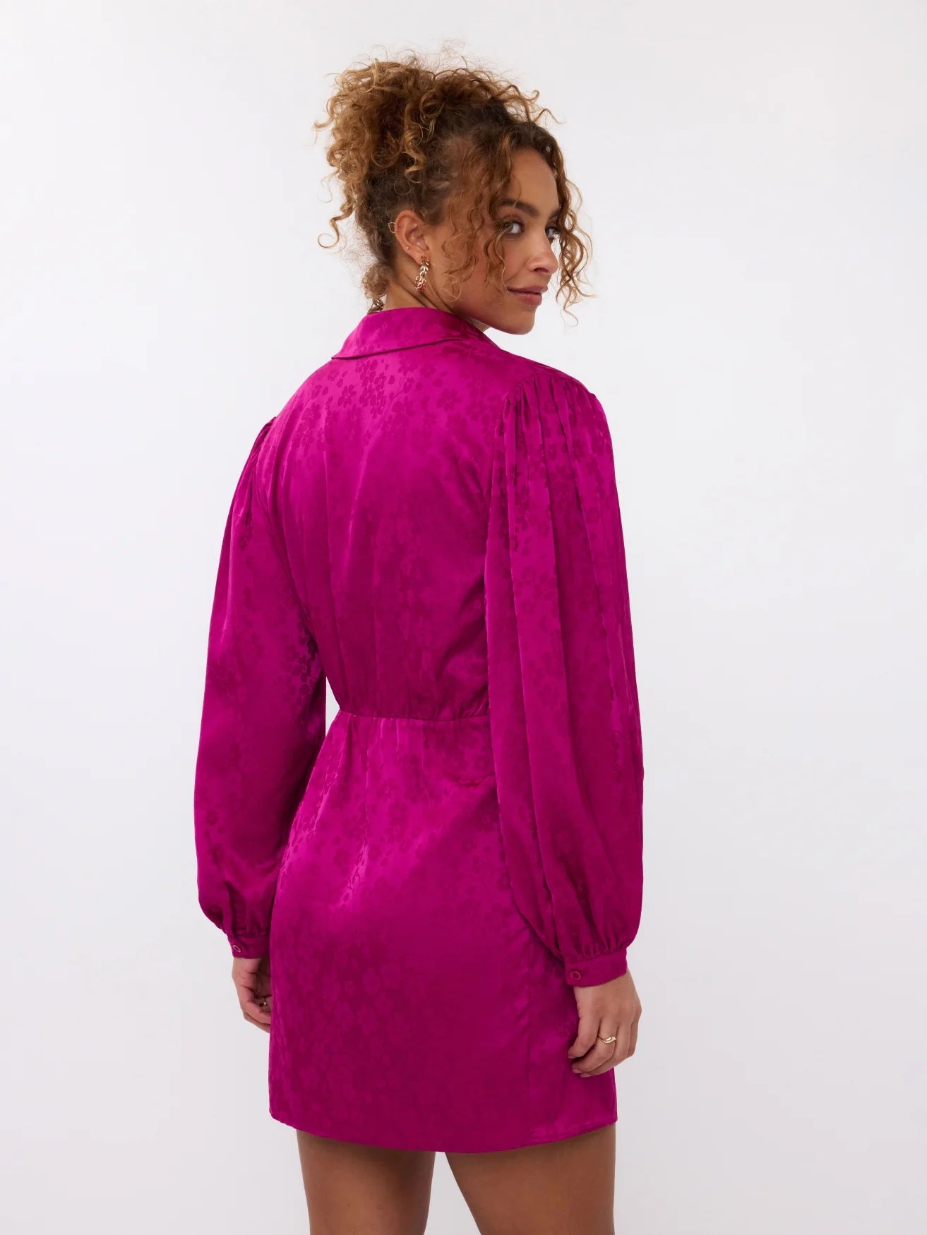 Ydence | Dress Fia | Fuchsia