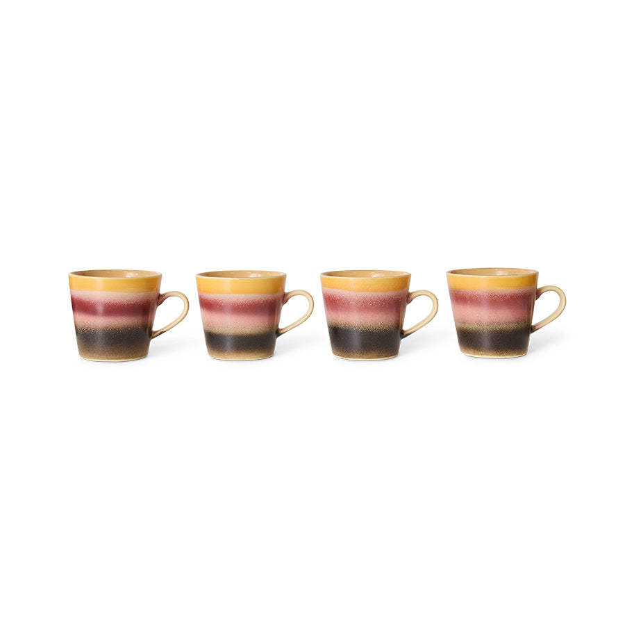 HKLIVING - 70s cappuccino mok - Sunset