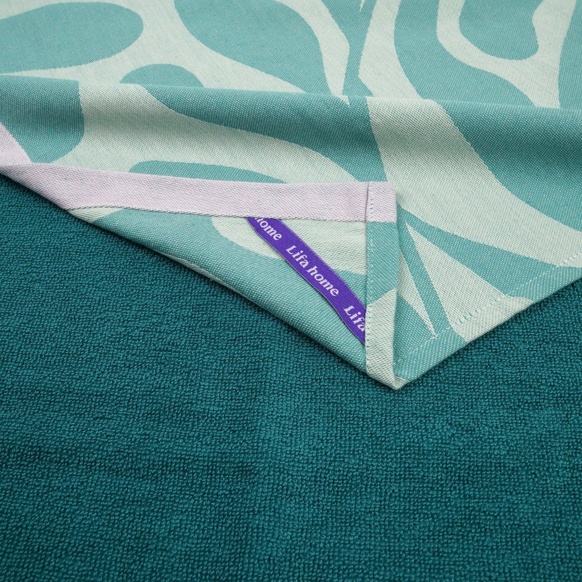 Lifa Home - Theedoek en Handdoek set - Forest Dew