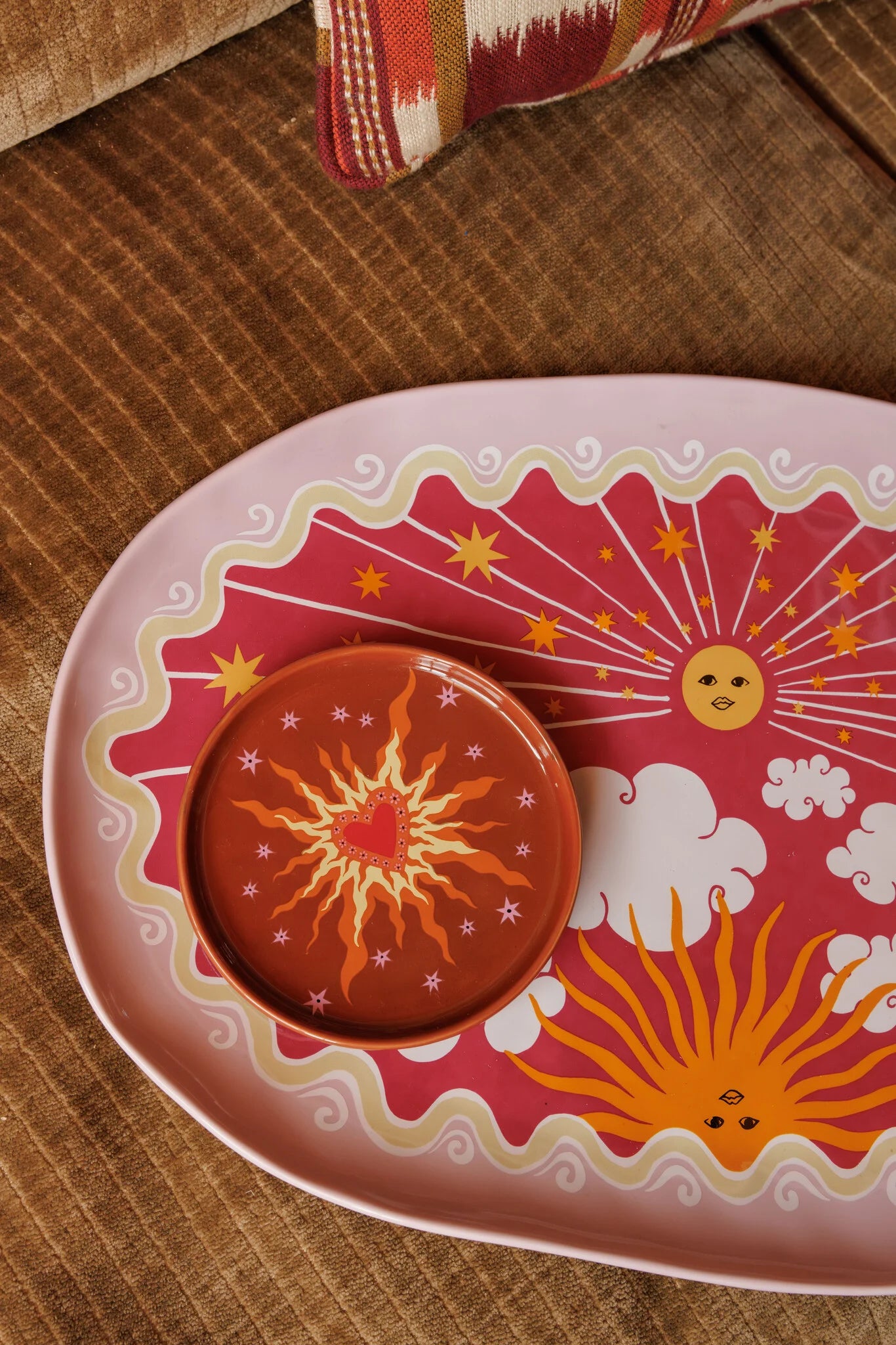 All The Luck In The World - Klein Bordje Hartje Met Vuur