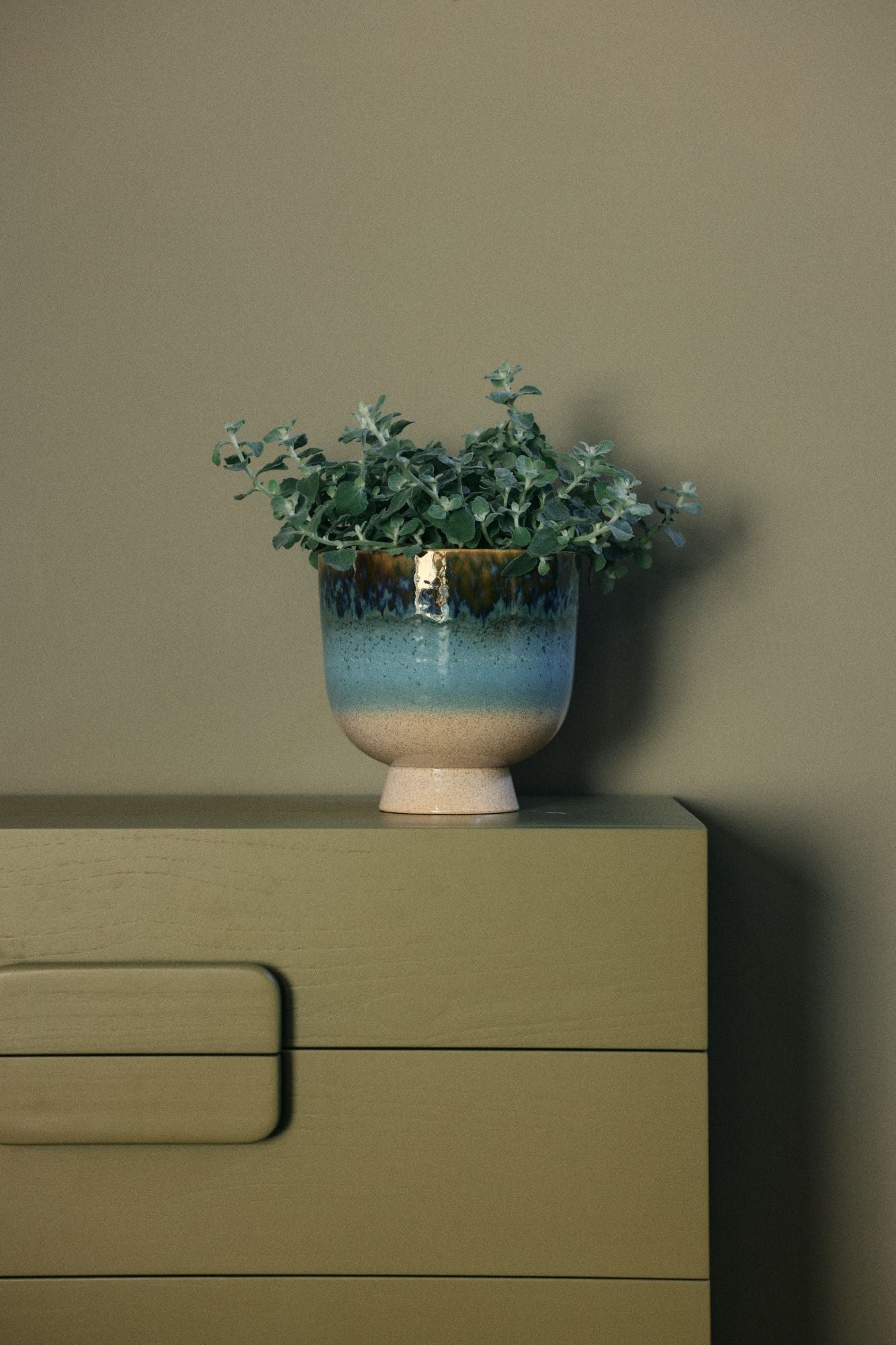 HKLIVING - Retro Flower Pot - Lagoon