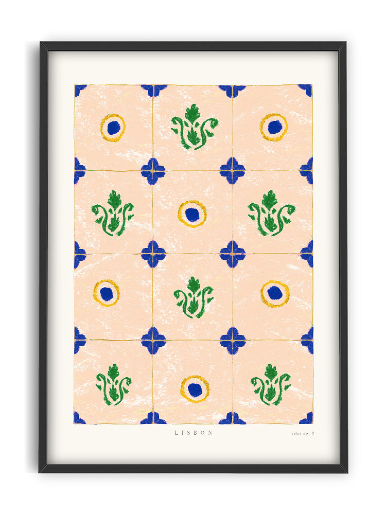 Poster - Lisbon Tiles 30x40cm