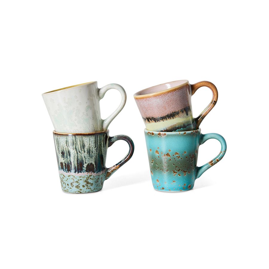 PRE-ORDER - HKLIVING - 70s ceramics: Espresso mug - Softness