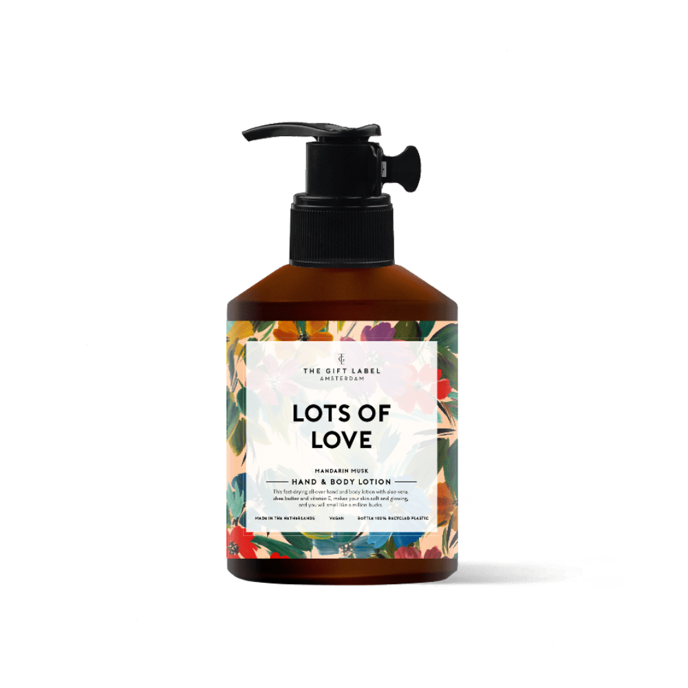 The Gift Label - Hand en Body Lotion - Lots Of Love
