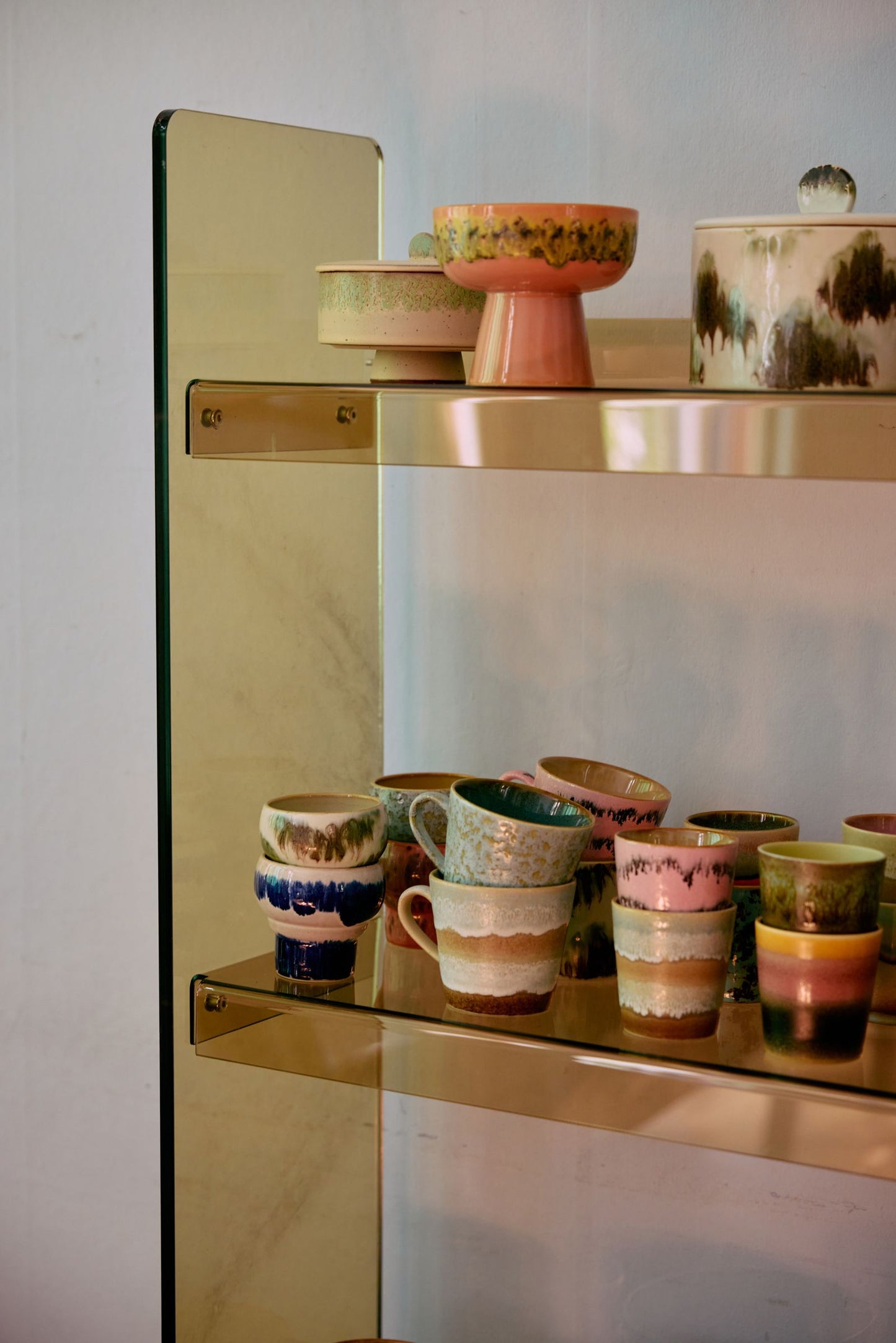 PRE ORDER - HKLIVING - 70s koffiemok - Skyline
