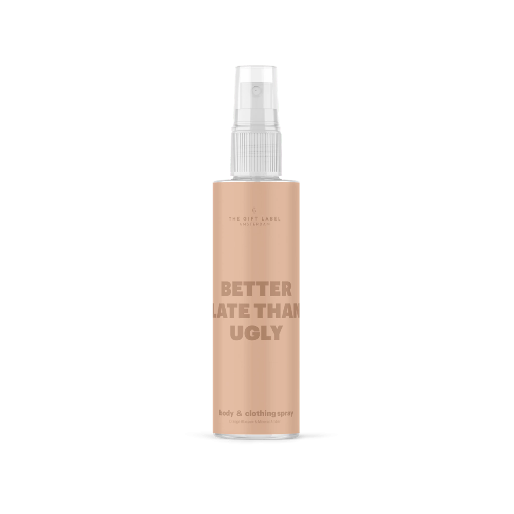 The Gift Label - Body & Clothing Spray - Better late than ugly