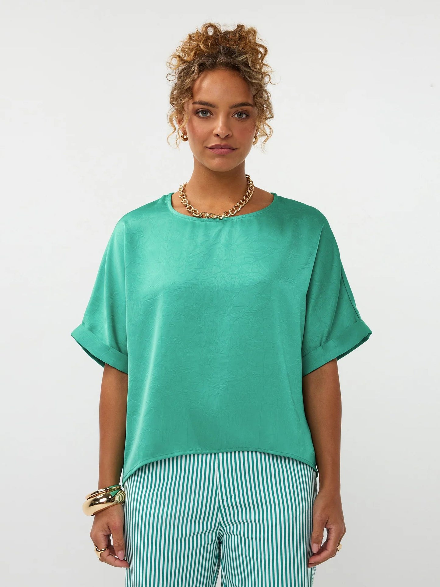 Ydence | Top Huda | Sea green