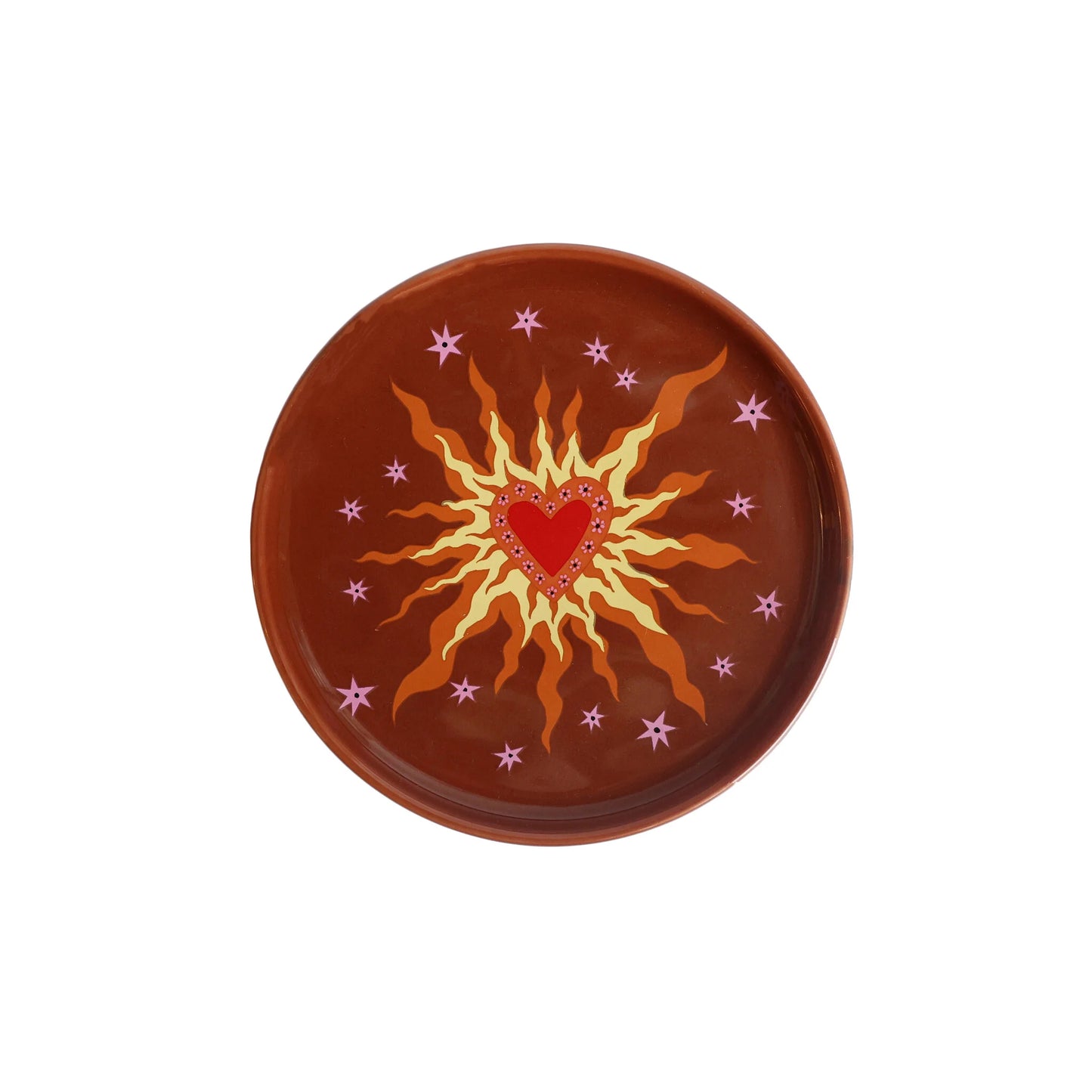 All The Luck In The World - Klein Bordje Hartje Met Vuur