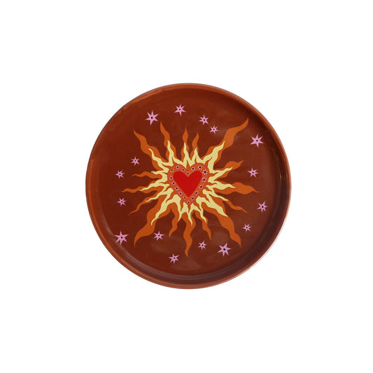 All The Luck In The World - Klein Bordje Hartje Met Vuur