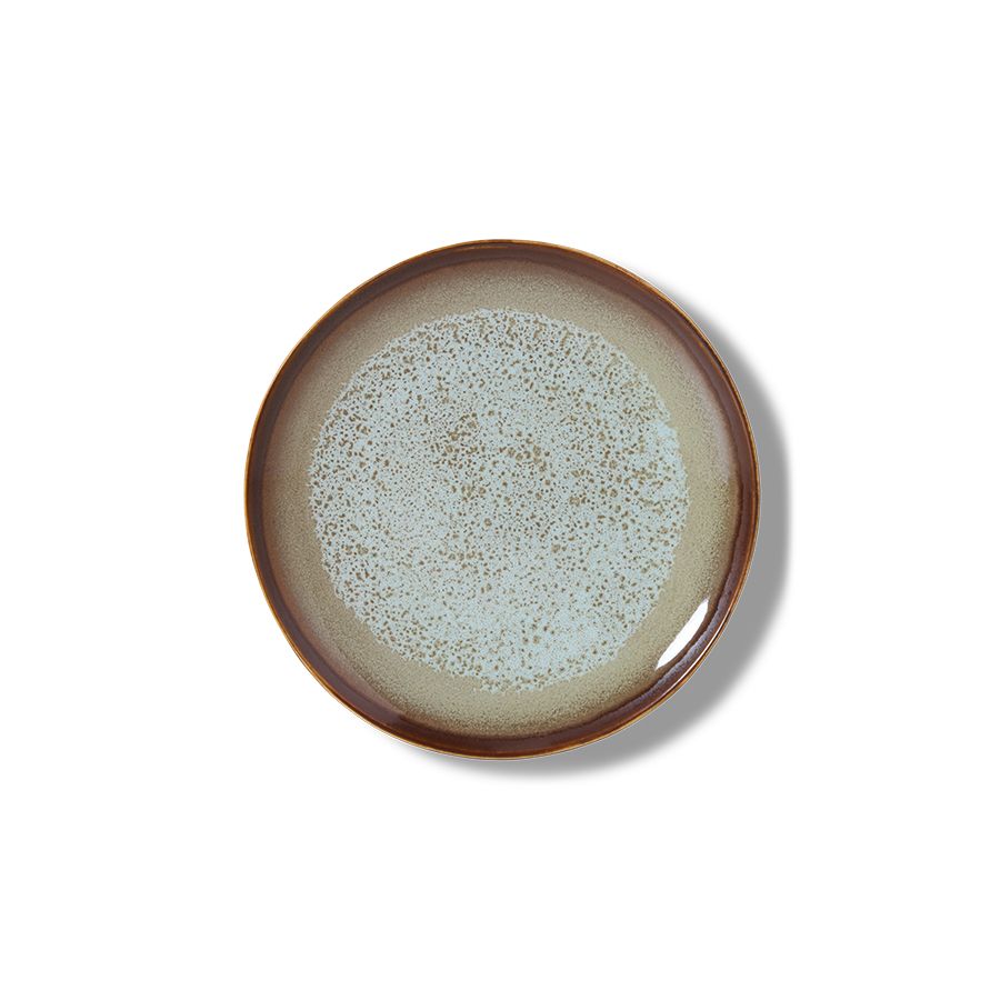 PRE ORDER - HKLIVING - 70s Dessert plate - Contrast