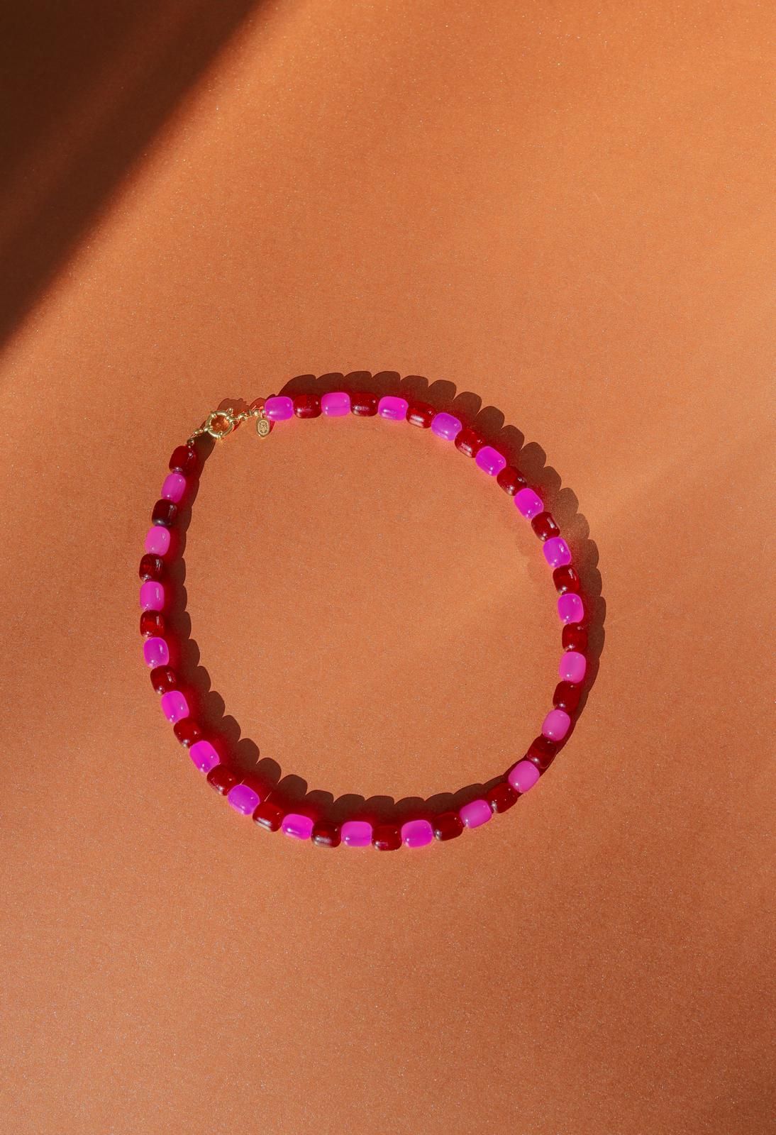 Mable Happiness - Ketting - Cherry Bubblegum