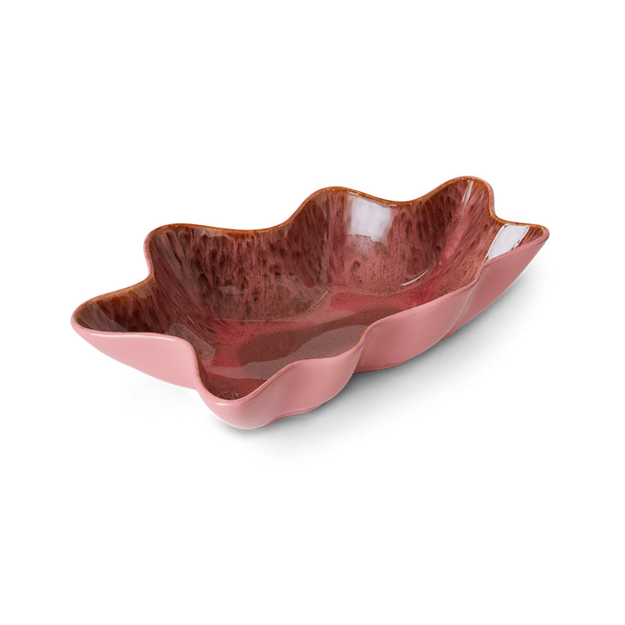 HKLIVING - Shell Serving Bowl - Coral